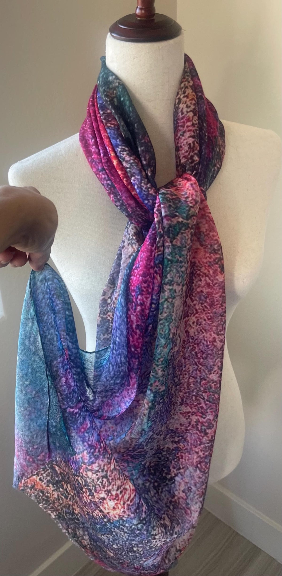 Cosmic Landscape Modal Scarf — additional view